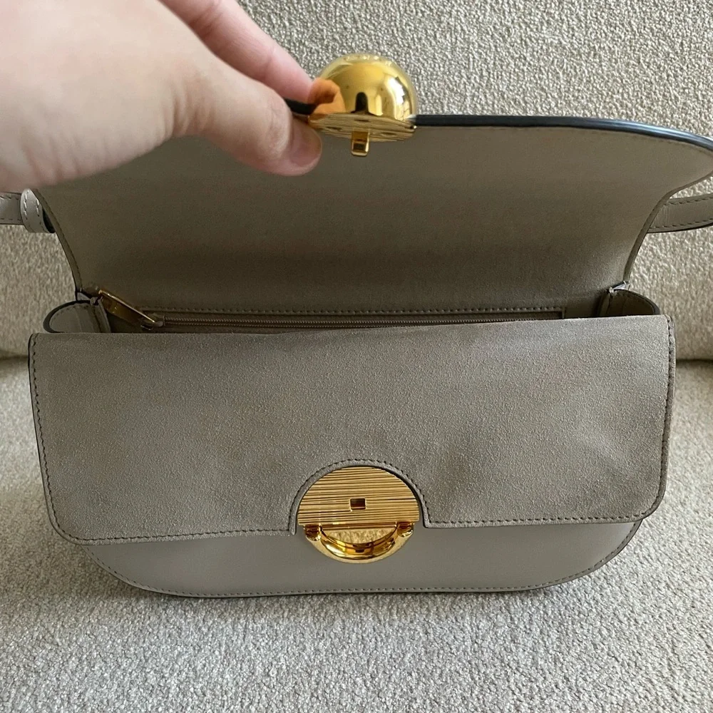 Furla Sfera Vagnilia (Beige) Crossbody/Shoulder Bag